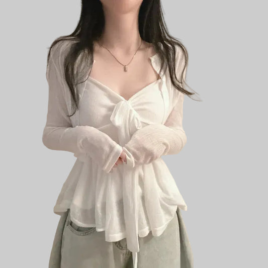 ARIELLE – DETACHABLE STRAP TOP