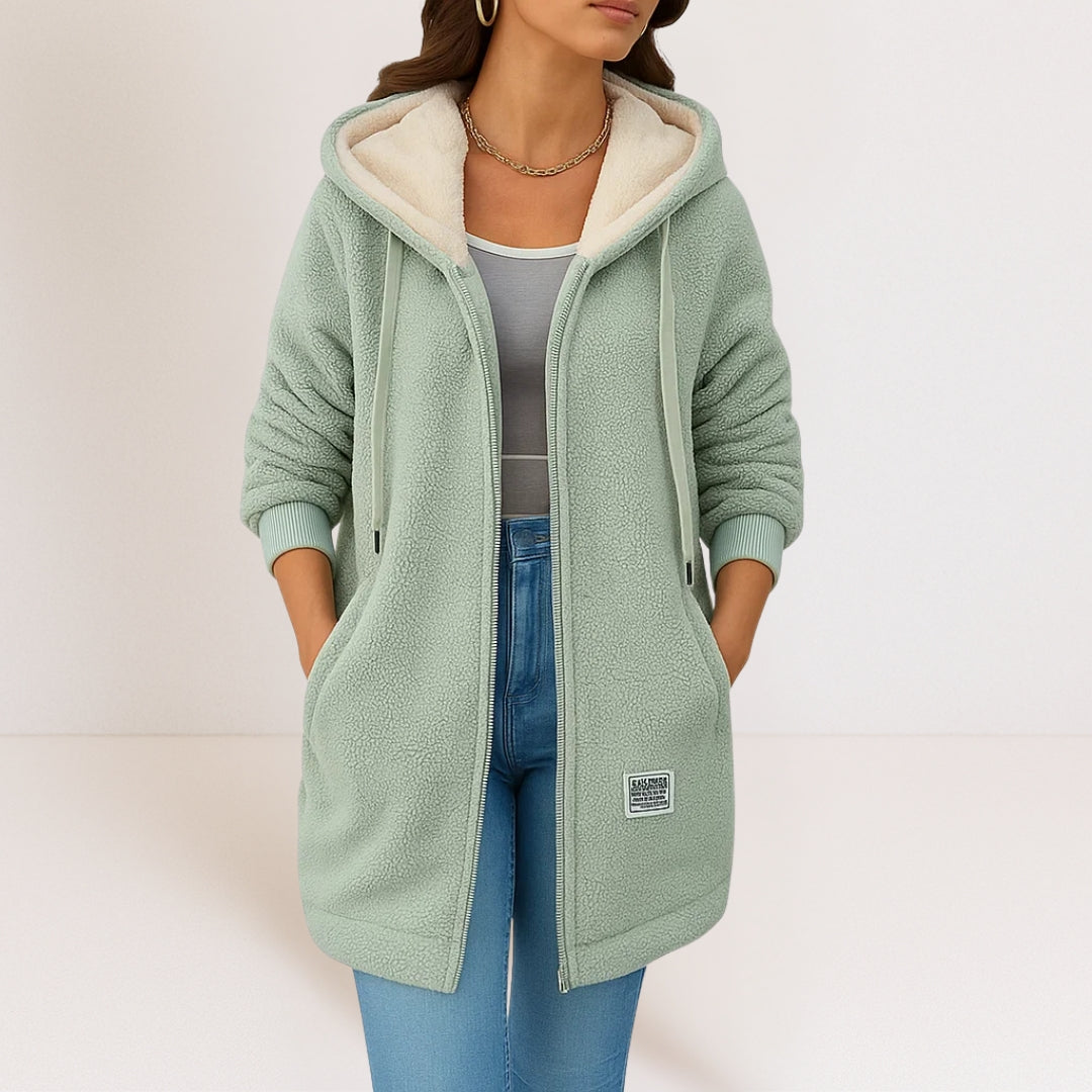 Manteau À Capuche Marissa En Polaire