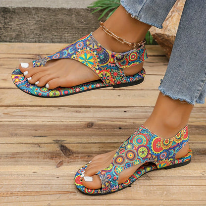 Sandales d'Été En Coleurs Multicolores