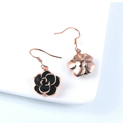 SERENA – Rose Gold Earrings