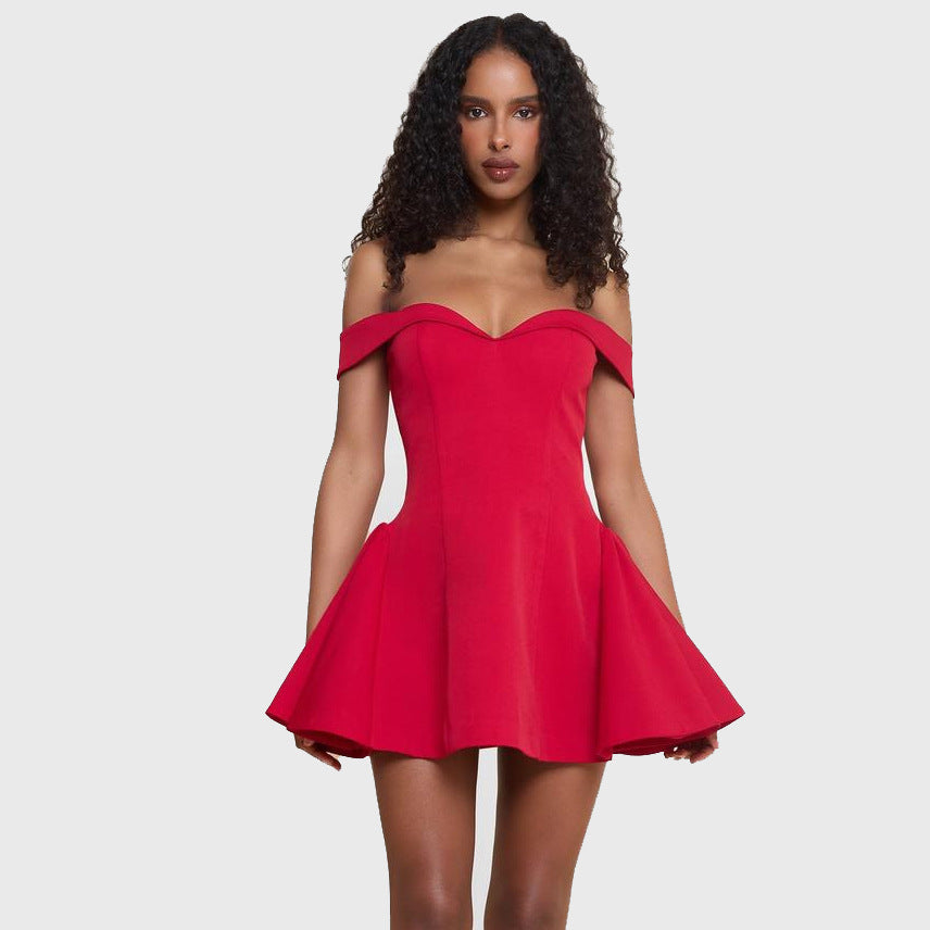 SORÈNE – CONTRAST TUBE DRESS