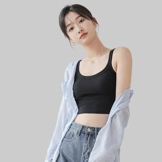 SOPHIA – Cotton Seamless Tube Top