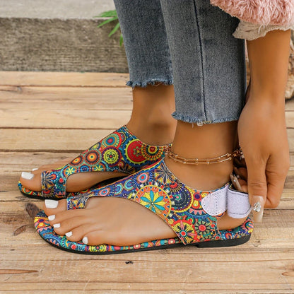 Sandales d'Été En Coleurs Multicolores