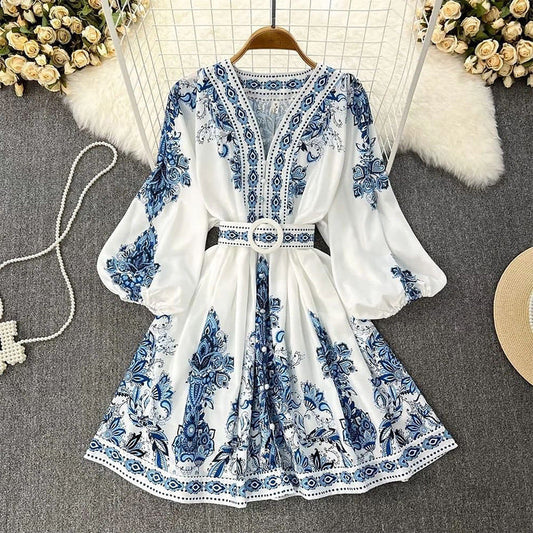 Mini Robe Joséphina Ajustée Brodée
