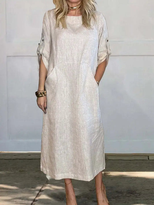 Robe Ample En Coton