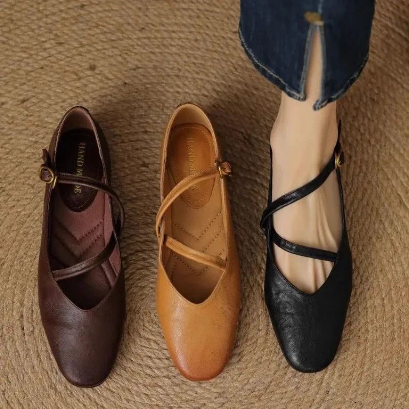 Ballerines Anitta En Cuir