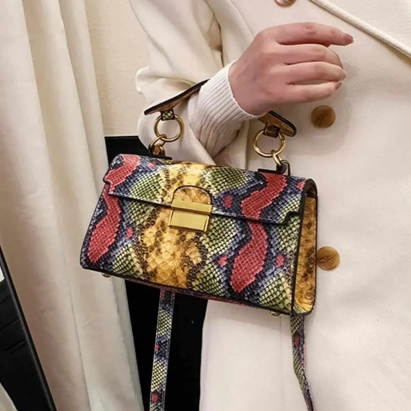 Sac À Main Lovira Gaufré