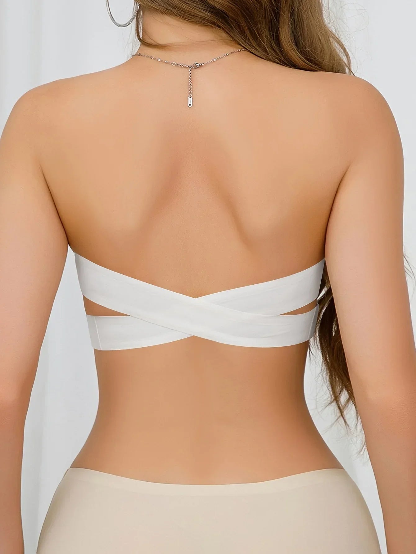 Soutien-gorge Sans Bretelles À Fermetures Latérales
