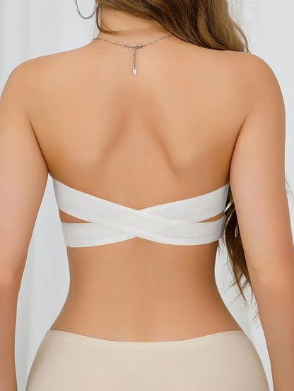 Soutien-gorge Sans Bretelles À Fermetures Latérales