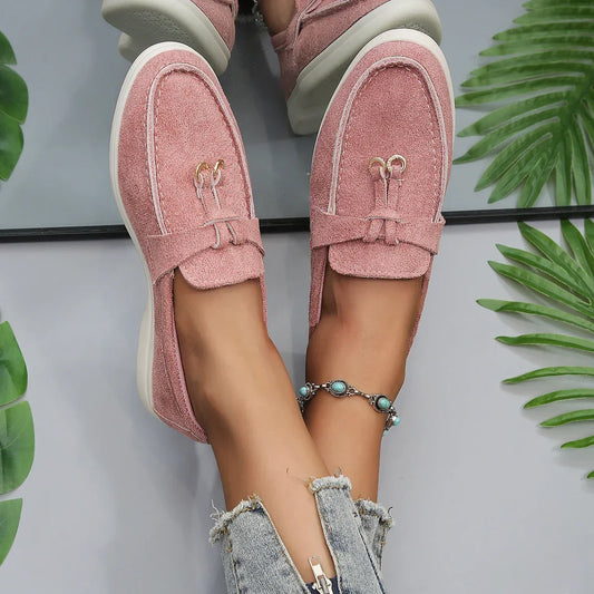 Mocassins Mila En Coton Doux