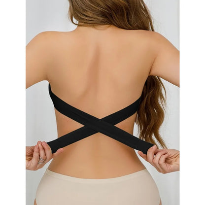 Soutien-gorge Sans Bretelles À Fermetures Latérales