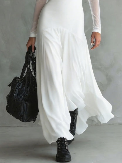 Robe Longue En Tulle Au Charme Éthéré