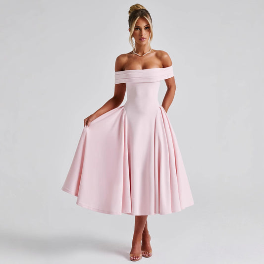 ISABELLE – SLIM FIT STRAPLESS DRESS