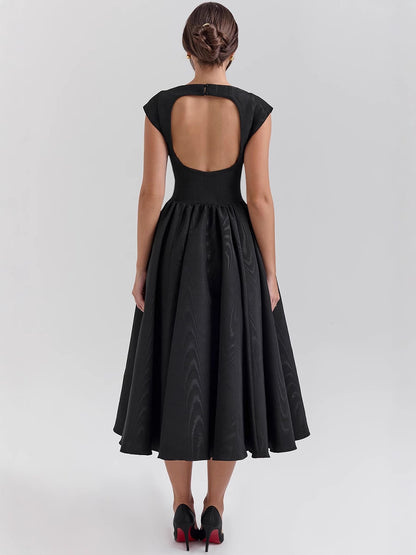 ISABELLE - BACKLESS ROUND DRESS