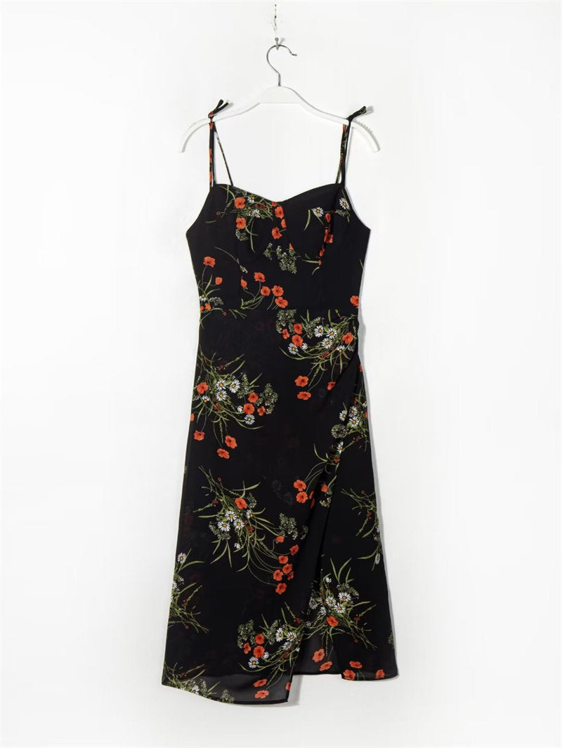 LIVIA – Floral A-Line Sleeveless Dress
