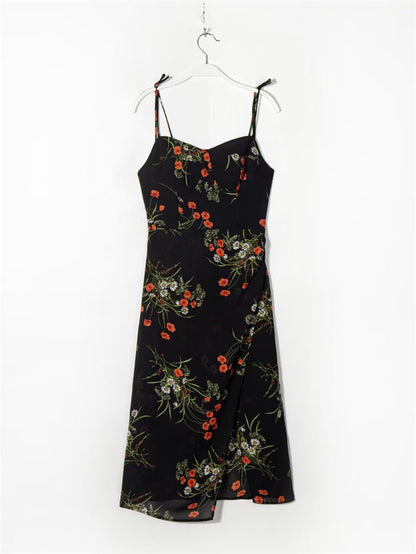 LIVIA – Floral A-Line Sleeveless Dress