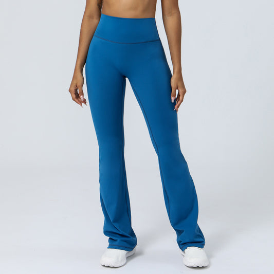 ELARA – High Waist Yoga Flare Leggings for Dance and Fitness