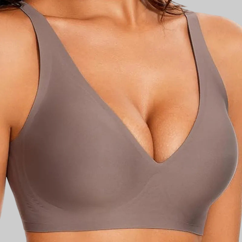 LUNA – Seamless Deep V Wire-Free Bra