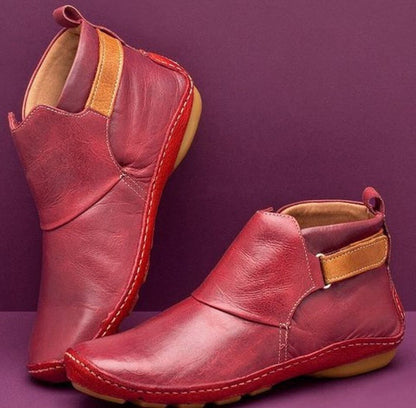 Bottines Molly Orthopédiques En Cuir