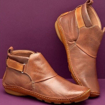 Bottines Molly Orthopédiques En Cuir