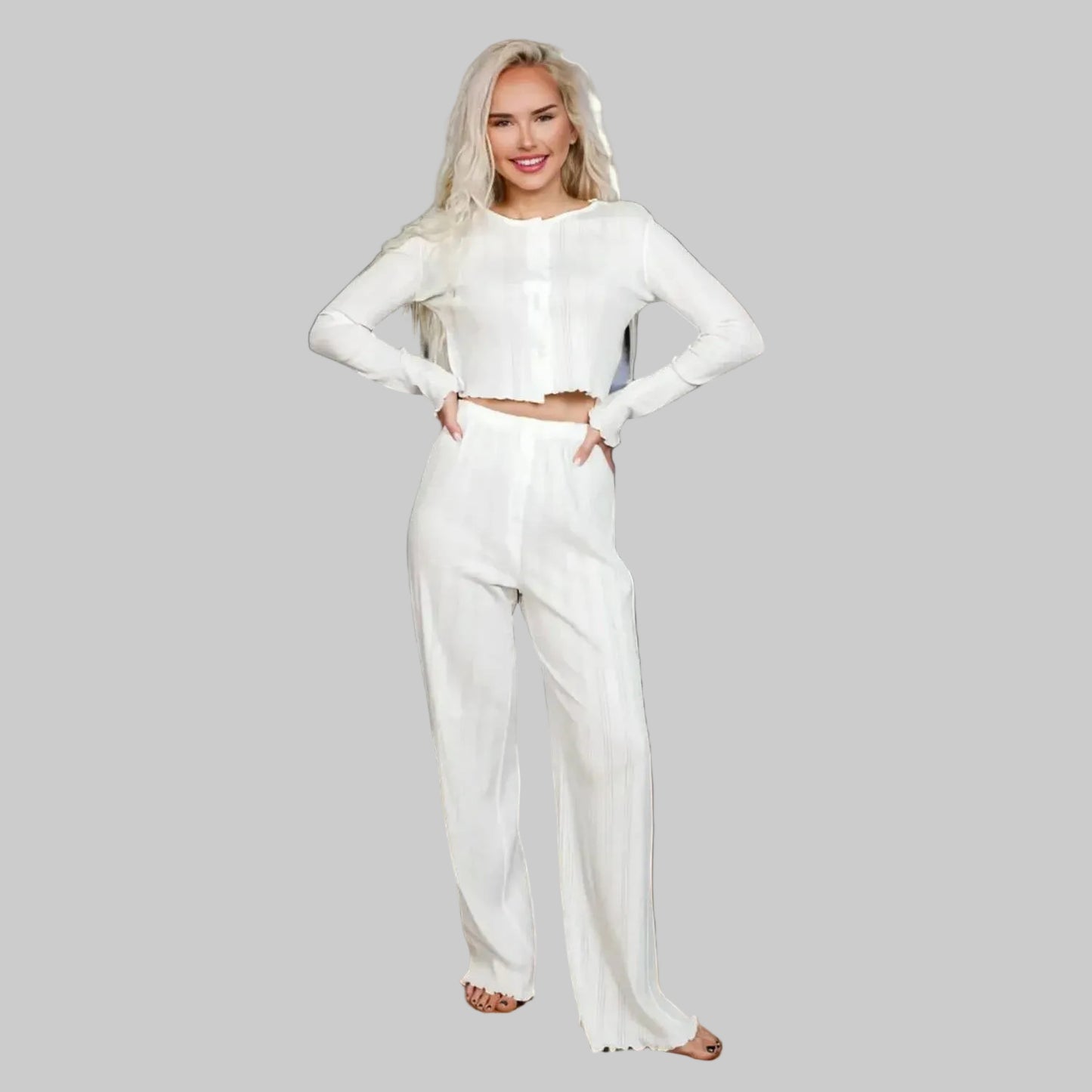 LAVINA – Cotton Floral Pajama Set