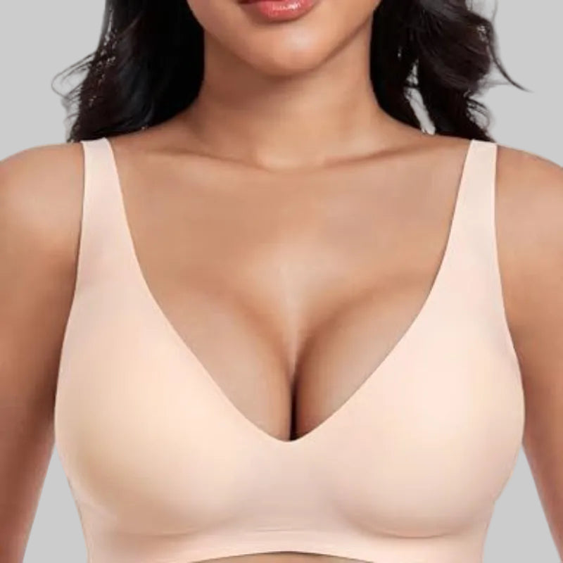 VIVIAN – Deep V Wireless Underwear Bra