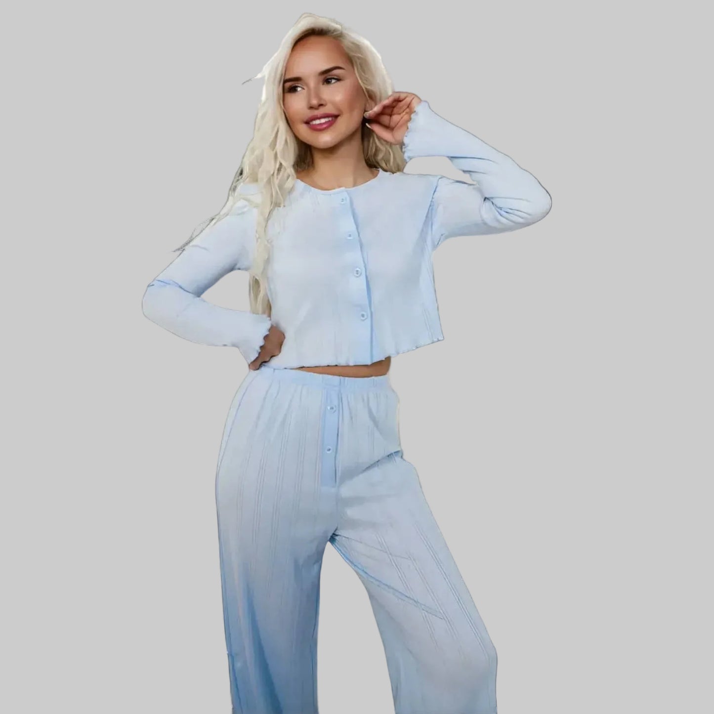 LAVINA – Cotton Floral Pajama Set
