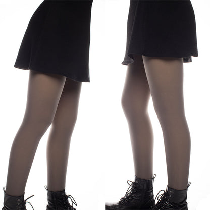 Leggings Santa Chauds & Translucides En Laine Polaire