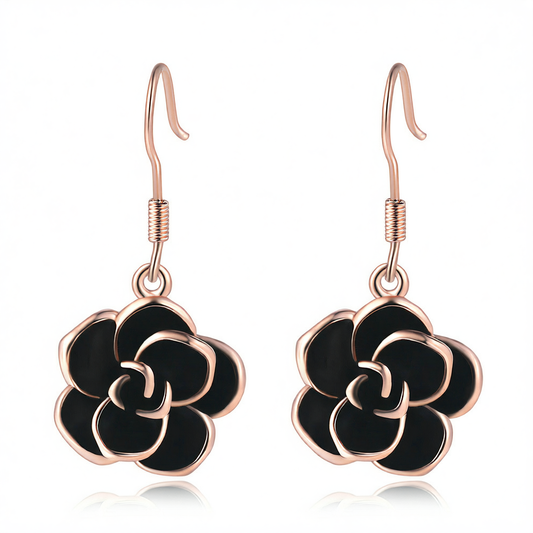 SERENA – Rose Gold Earrings