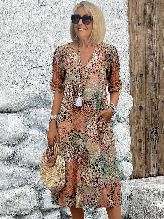 Robe Mi-longue Élégante