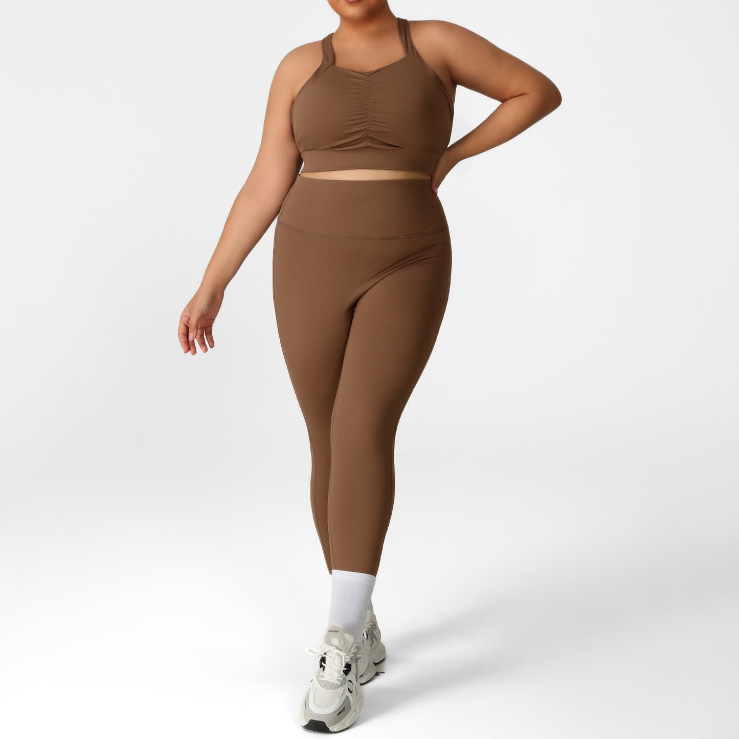 MAYA – PLUS-SIZE YOGA COORDINATE SET