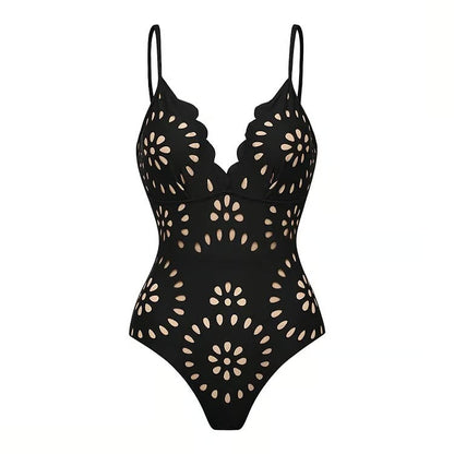 Ensemble Robe-Maillot Alice 2 Pièces (Noir)