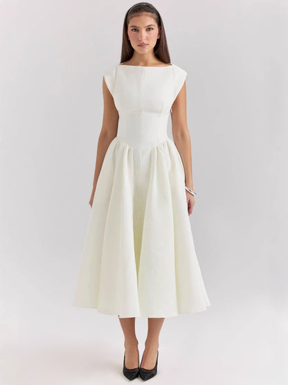 ISABELLE - BACKLESS ROUND DRESS