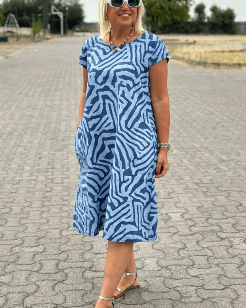 Robe D'été Marina En Coton Doux