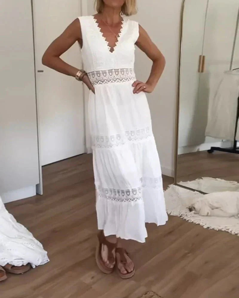 Robe Estivale Rosalia Longue & Élégante