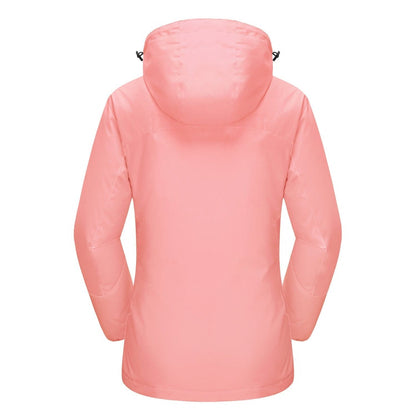 Manteau 3-en-1 Imperméable Avec Doublure En Polaire