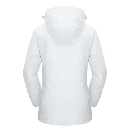 Manteau 3-en-1 Imperméable Avec Doublure En Polaire
