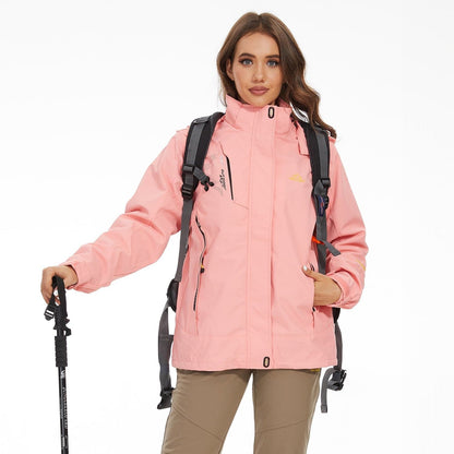 Manteau 3-en-1 Imperméable Avec Doublure En Polaire