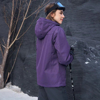 Manteau 3-en-1 Imperméable Avec Doublure En Polaire